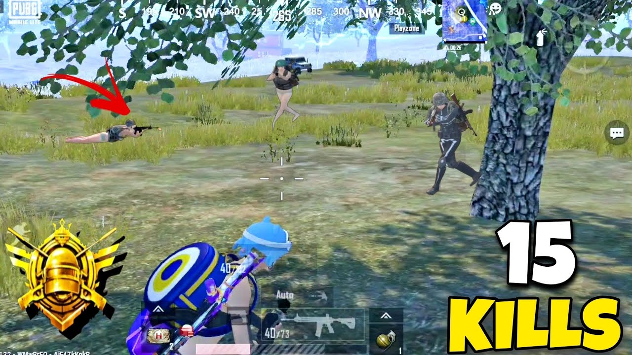 SOLO VS SQUAD GAMEPLAY 15 KILLS || PUBG MOBILE LITE ️ BGMI LITE ...
