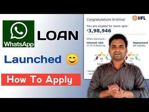 Whatsapp Loan Launched | Mujhe Mila 4 lakh ka Loan Offer | How To Apply Whatsapp Loan | IIFL Finance