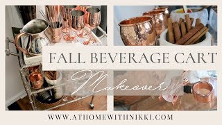 FALL 2017 INSPIRATION | DIY APPLE CIDER BEVERAGE CART | HOME ENTERTAINING Fall 2017 Inspiration | DIY Beverage Cart | For more inspiraton subscribe to the Orderly which is my weekly newsletter filled with