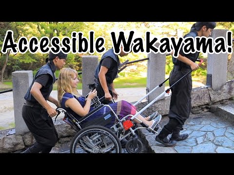 Accessibility At Wakayama Castle and Ninja History at Eunji!