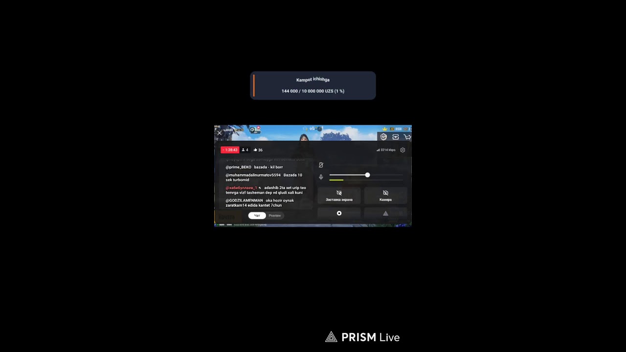 Xar xil rejimla oynimz