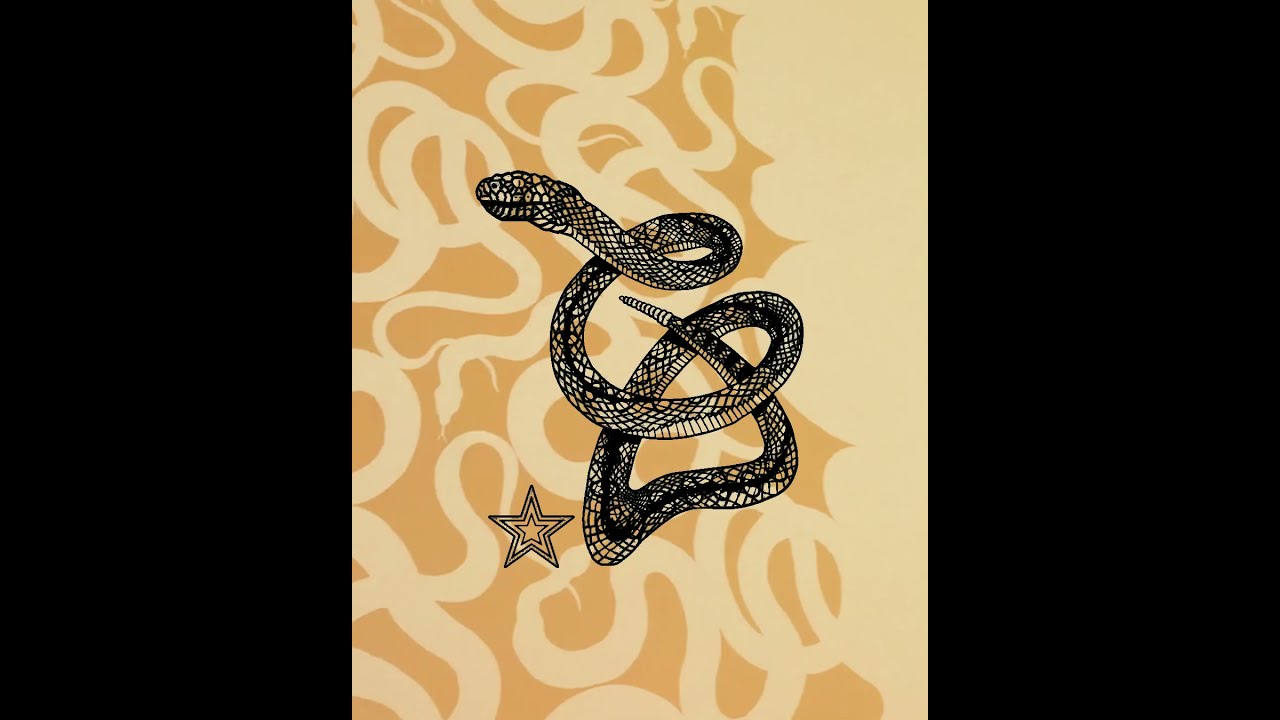 CALEE - ALLOVER SNAKE PATTERN EASY TROUSERS ＜EXCLUSIVE