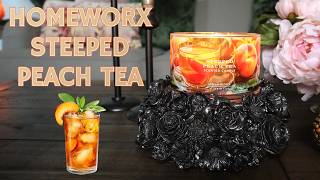 🍑 NEW HomeWorx Steeped Peach Tea 🍑 BIG DEAL ON QVC TODAY!