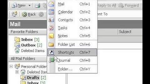 Microsoft Office Outlook 2003 Open a Journal entry