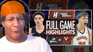 Lvgit Reacts To Wright St. vs Virginia - FULL GAME HIGHLIGHTS |First Round | NCAA March Madness 2026
