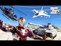 IRONMAN FIGHTS THE MILITARY - GTA V Mod !!!