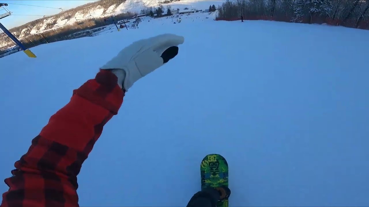 Snowboarding @ Rabbit Hill in Edmonton, Alberta on Dec 20 24