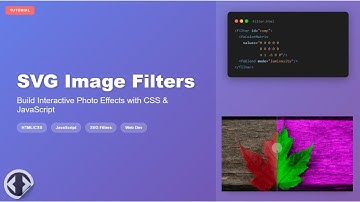 🔥INSANE SVG Filter Effects That Will BLOW YOUR MIND! (CSS, JavaScript Tutorial) || OUR CODING CORNER