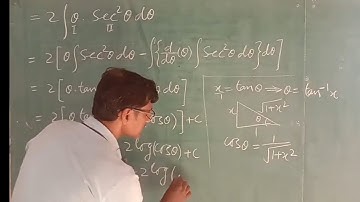 Maths Class 12th ex 7.6(Q22)integrals