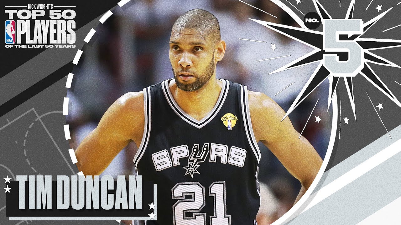 Tim Duncan, No. 5