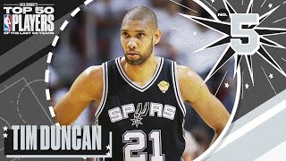 Tim Duncan | No. 5 | Nick Wright’s Top 50 NBA Players of the Last 50 Years