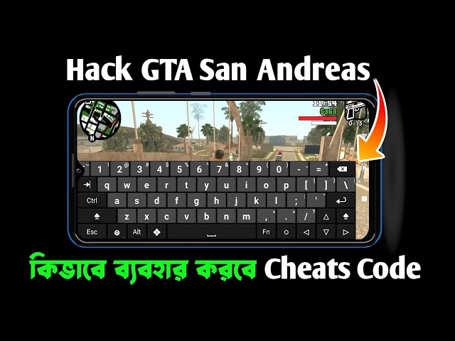 How To Use Cheats in GTA San Andreas Mobile Without Hackers Keyboard 