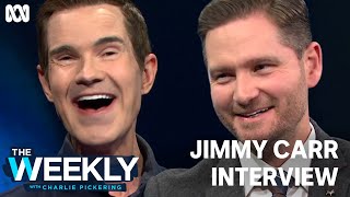 Hilarious Jimmy Carr Interview The Weekly With Charlie Pickering Abc Tv Iview