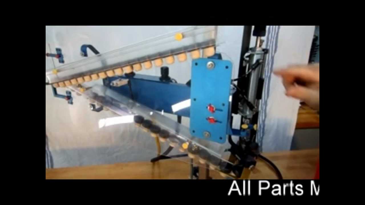 Bottle Corking Machine in assembly line YouTube