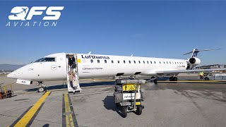 Lufthansa CityLine - CRJ 900 - Business Class - Frankfurt (FRA) to Geneva (GVA) | FLIGHT REVIEW