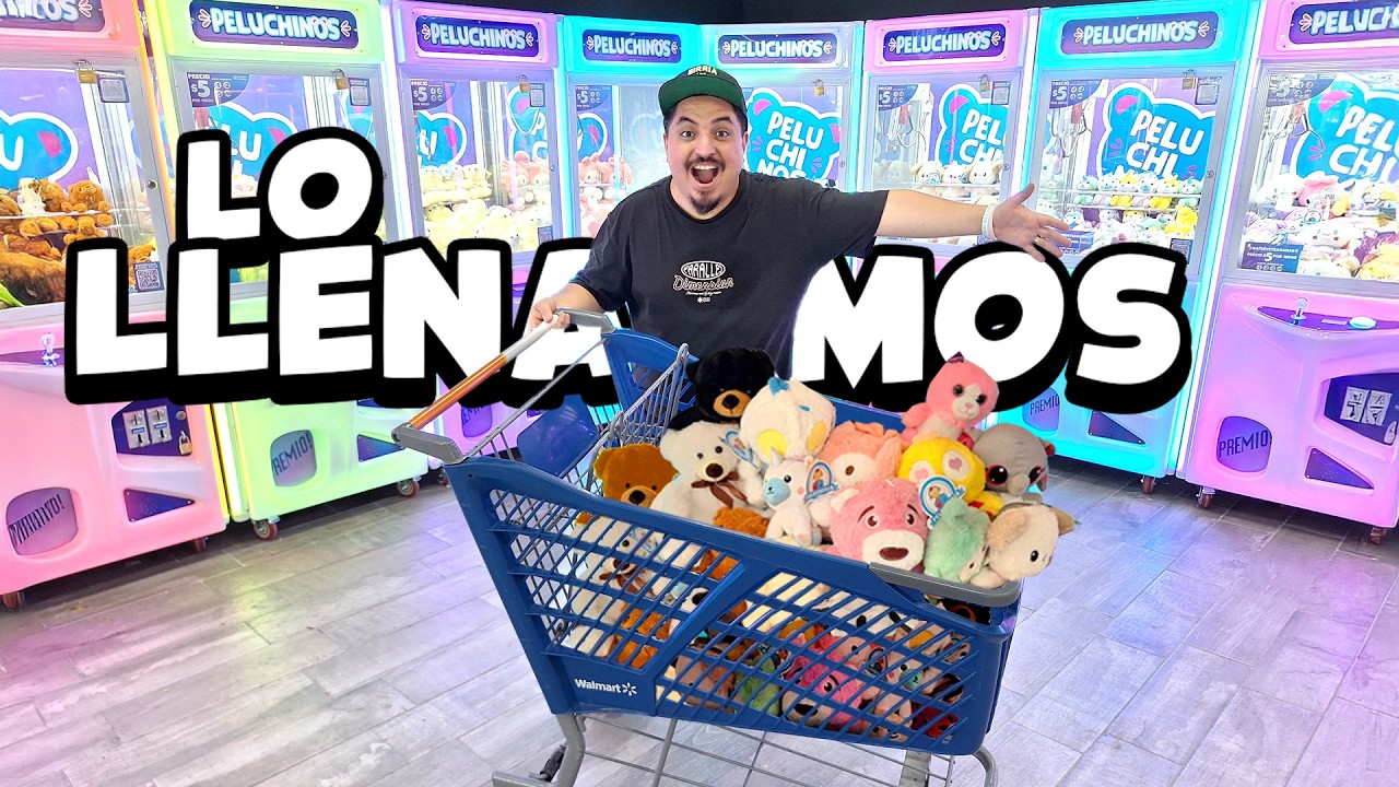 LLENAMOS EL CARRITO DE PELUCHES