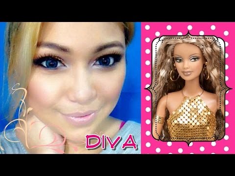 DIVA : BARBIE BASIC MAKEUP TUTORIAL | MAKEUPBYBREVIE - YouTube