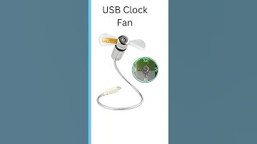 ONXE LED USB Clock Fan with Real Time Display Function,Stocking Stuffers  Gadgets,  #shorts #gadgets