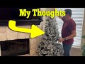 6ft of CHRISTMAS MAGIC with Prextex Snow Flocked Tree!