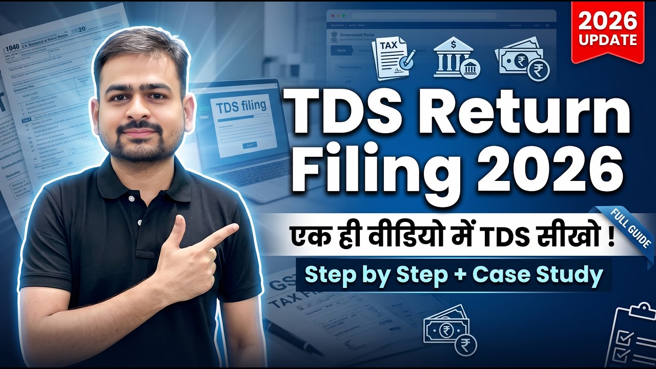 Tds Return Example TDS Return Filing Online 2026 | How to File TDS Return Online | TDS ...