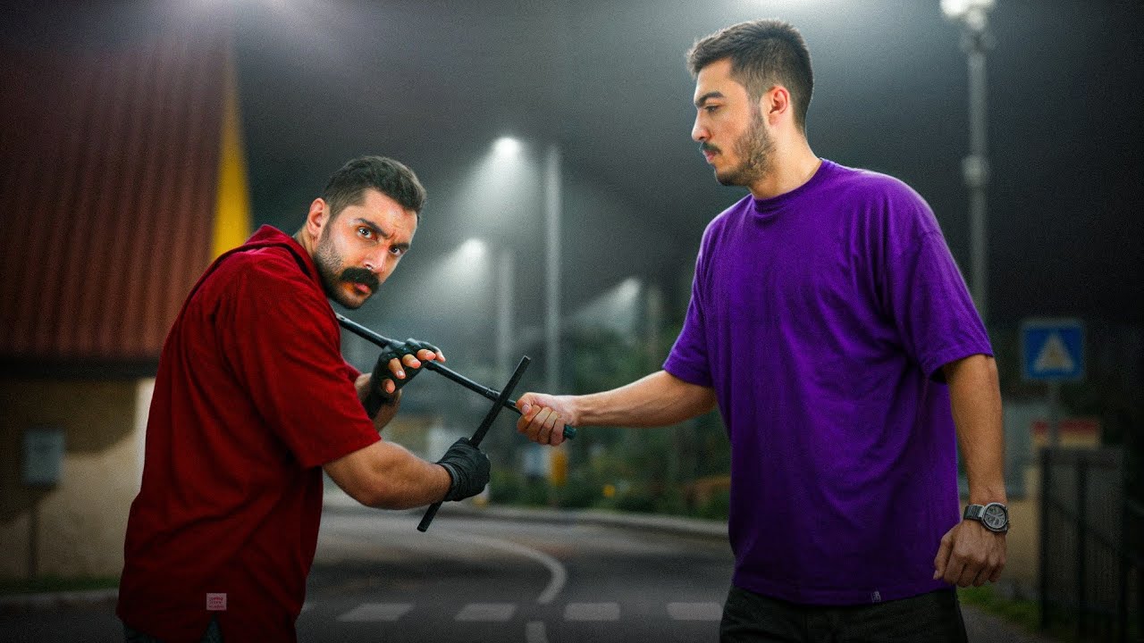 اگه با چوب بهت حمله کنن چیکار می‌کنی؟ دفاع با دست خالی