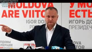 MAIA SANDU vs IGOR DODON,  Adresare catre ALEGATORI