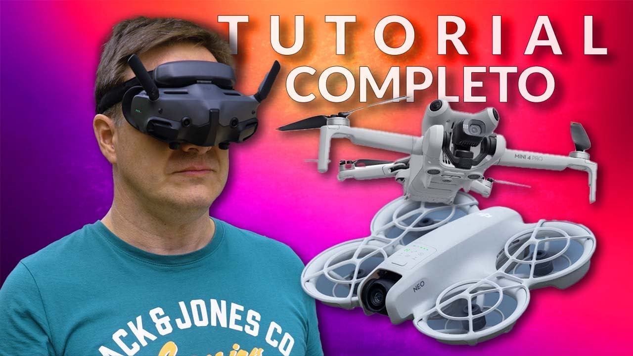 🔴👓 DJI Goggles 3 - Goggles N3 Cómo Vincularlas con DJI Neo, Mini 4 Pro y Avata 2 🚁 Tutorial Completo