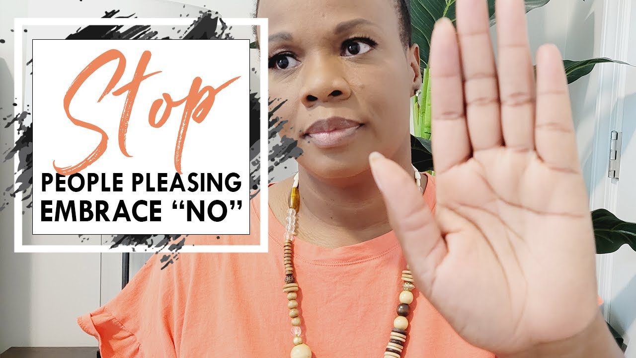 The Joy of Saying NO. Stop People Pleasing! Speaking Politely - YouTube