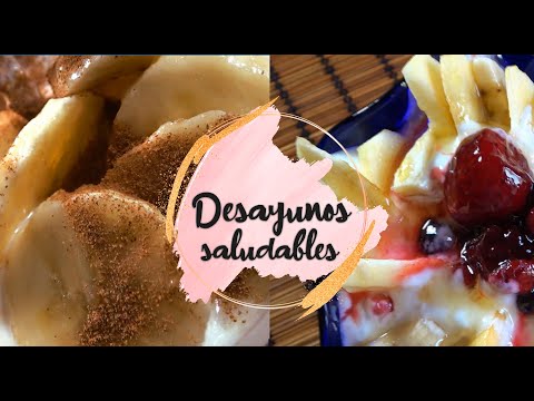 ADELGAZA CON ESTOS TRES DESAYUNOS SALUDABLES Y DELICIOSOS! ?