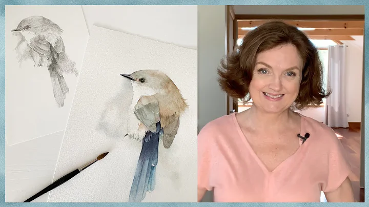 Watercolor Wren // The Value of Doing a Graphite S...