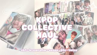 kpop collective haul #1 | opening zb1 go + neokyo go + sales *:･ﾟ✧*:･ﾟ✧