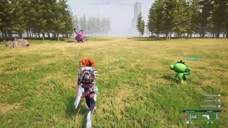 Terry the Terrible Tanzee takes out Grintale with an Assault Rifle.