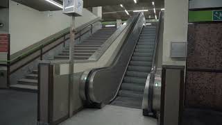 Empty Subway Station in Milan, Italy - Everyday Life in an Empty Station