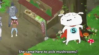 Super shiro, mushroom island