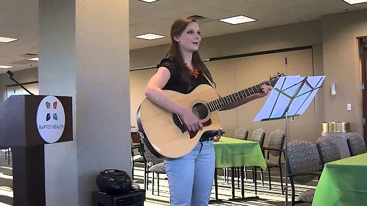 Elizabeth Woodall singing "Radioactive"