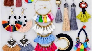 11 TASSEL EARRINGS DIY JEWELRY IDEAS