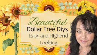 Beautiful Dollar Tree DIYs | Easy but very Highend