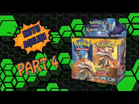 Pokemon Kartı - Sun and Moon Booster Box - Kutu Açılışı Part 4