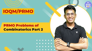 L14 | IOQM PRMO | PRMO Problems of Combinatorics Part 2 | Prashant Jain