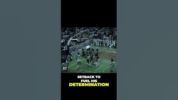 Michael Jordan: Turn Setbacks into Comebacks || #facts #michealjordan #youtubeshorts #motivation