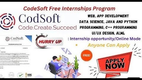 FREE Online Courses by CodeSoft Free Certificate |Free Internship|codesoft internship |#internship