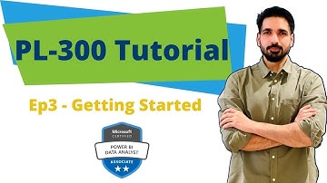 Getting Started with Power BI | PL-300 Tutorial Series Ep03 #powerbi #powerbitutorial #pl300 #data