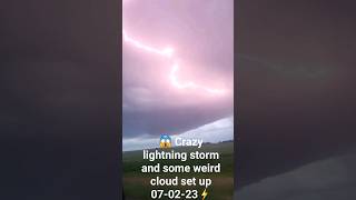 A very big, bright, and strong lighting 🌦 #explore #youtube #ytshorts #fyp #weather #new