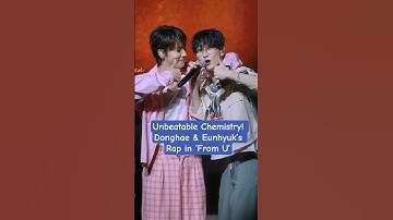 Unbeatable Chemistry! Donghae & Eunhyuk’s Rap in ‘From U’