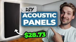 How to Make DIY Acoustic Panels for $28 in 2024! (With Free Plans!)