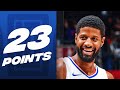 Paul George (23 PTS) MAKES IT LOOK EASY In The 1st Half! 🔥| October 17, 2023