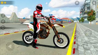 Xtreme Dirt Motocross Open World Mega Ramps Driving Off-roading Simulator - Android Gameplay screenshot 2