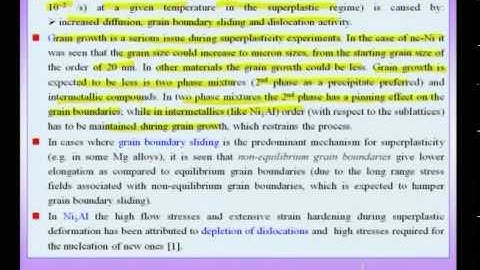 Mod-01 Lec-19 Defect Structure & Mechanical Behaviour of Nanomaterials