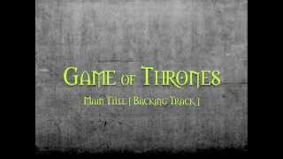 BACKING TRACK - Game of Thrones - Guitar screenshot 5
