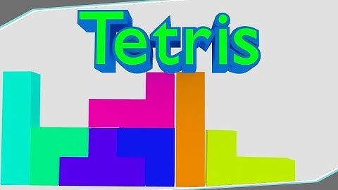 Tetris With Physics - Music Video